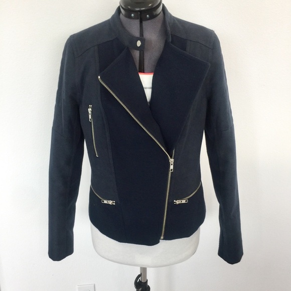 Trouve Jackets & Blazers - Trouvé Quilted Suede Moto jacket